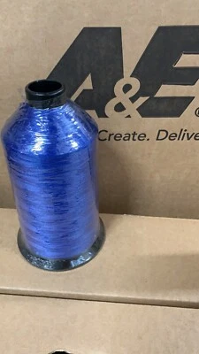 American & Efird LLC 69 Nylon Tex 70 Bonded Nylon Thread Royal Blue 36099  16oz  - Image 1 of 2