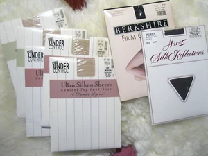 LOT OF 5 PAIR OF HIT OR MISS AND 1 EACH OF BERKSHIRE AND HANES - TOTAL 7 PAIR - Picture 1 of 3