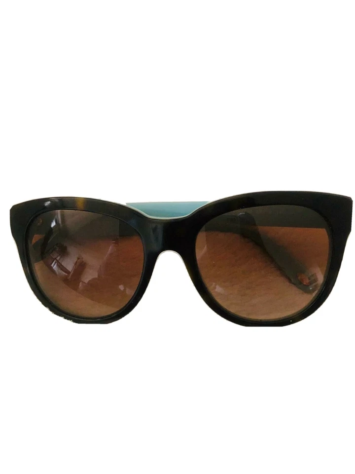 Tiffany & Co. Gafas de sol nuevas Habana azul marrón degradado TF4112 81343B con caja Foto 1 de 4