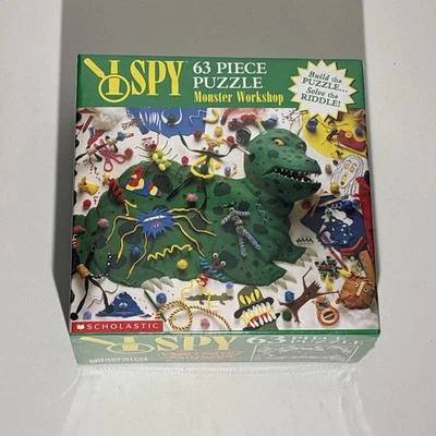 I Spy Monster Workshop 63 изделия головоломка Briar нашивка новый - Изображение 1 из 4