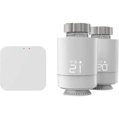 Hama Smarte WLAN-Heizungssteuerung, 2x Smartes Heizkörperthermostat + Zentrale - Bild 1 von 4