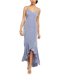 Adrianna Papell Womens Button Down Mermaid Dress - Picture 1 of 5