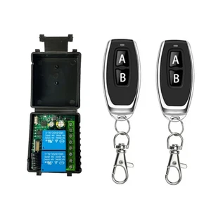 433MHz Fernbedienung DC6V-30V 2CH Relais Empfänger mit Fernbedienung für9176 - Bild 1 von 6