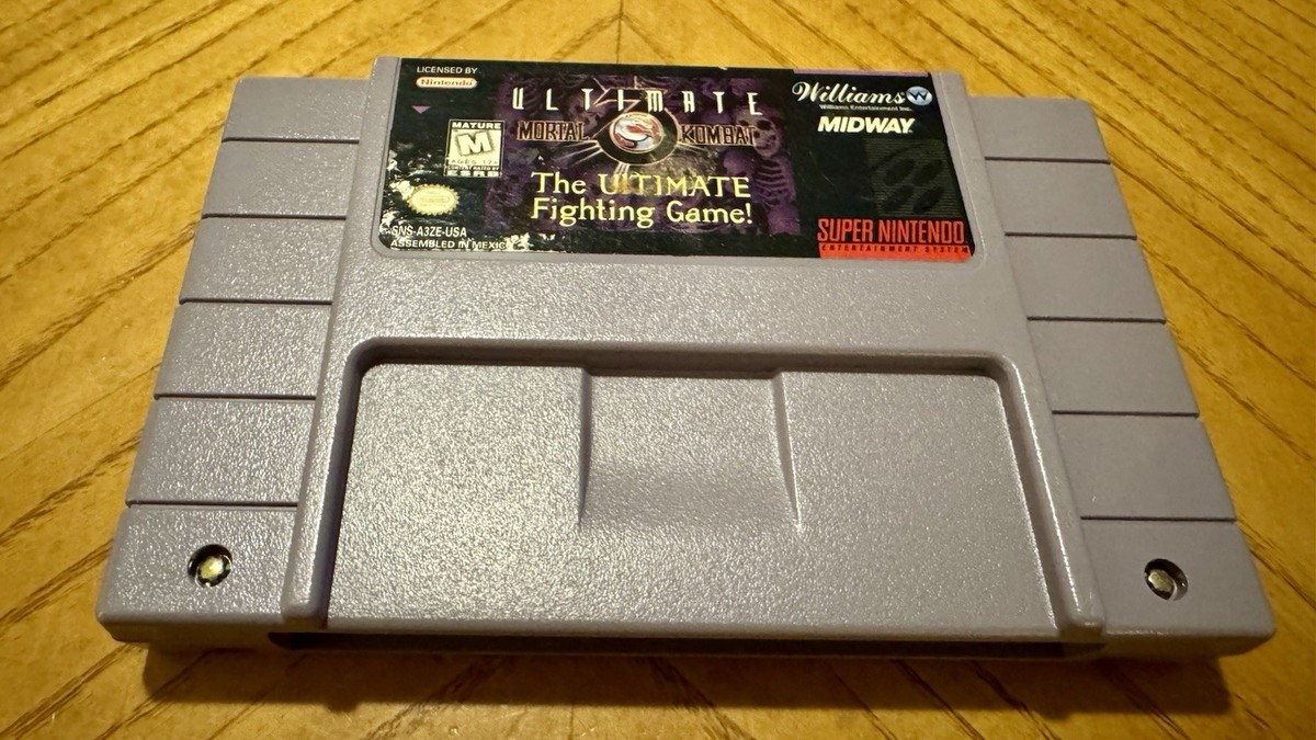 Nintendo SNES Ultimate Mortal Kombat 3 Video Games for sale Nintendo SNES Ultimate Mortal Kombat 3 Video Games for sale
