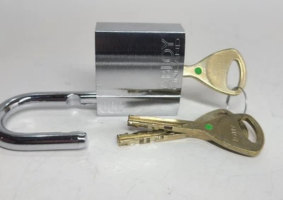 Abloy PL330 PL 330 High Security Padlock lock - Lockers, Bikes Chain - 3 KEYS - Image 1 of 4