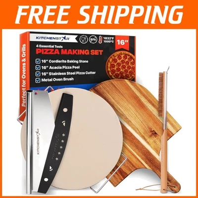 Pizza Accessories Set 16" - 6 PCS - Image 1 of 4