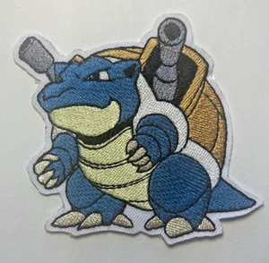 Pokemon Blastoise - Embroidered Iron-On/Sew Patch/3 in. X 3 in. - Bild 1 von 2