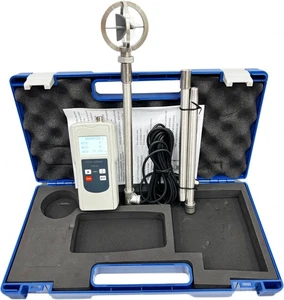 Water Flow rate Meter Portable Water Velocity Meter with Range 0.01-5.00m/s - Picture 1 of 24