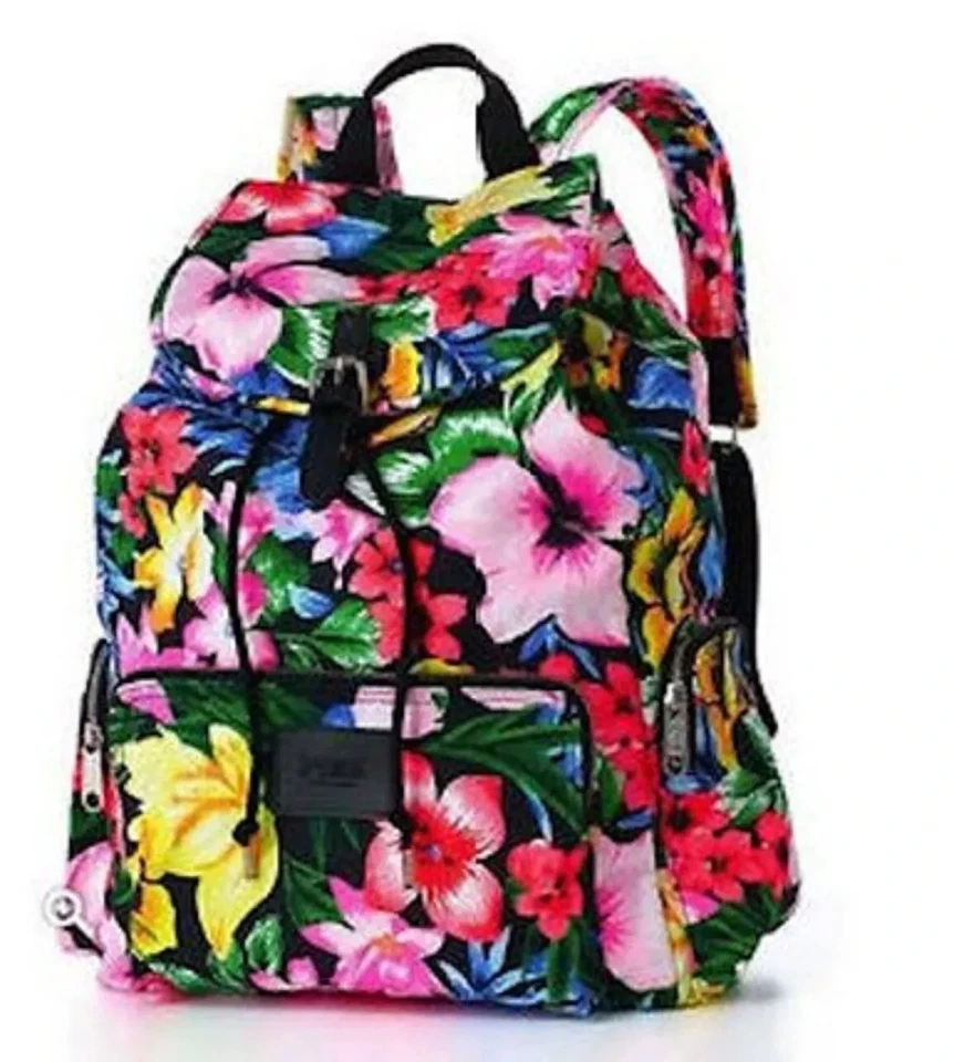 Victoria’s Secret Mochila de Lona ROSA Bolso de Viaje Escolar Bolso RARO ¡Gran Regalo! Foto 1 de 1