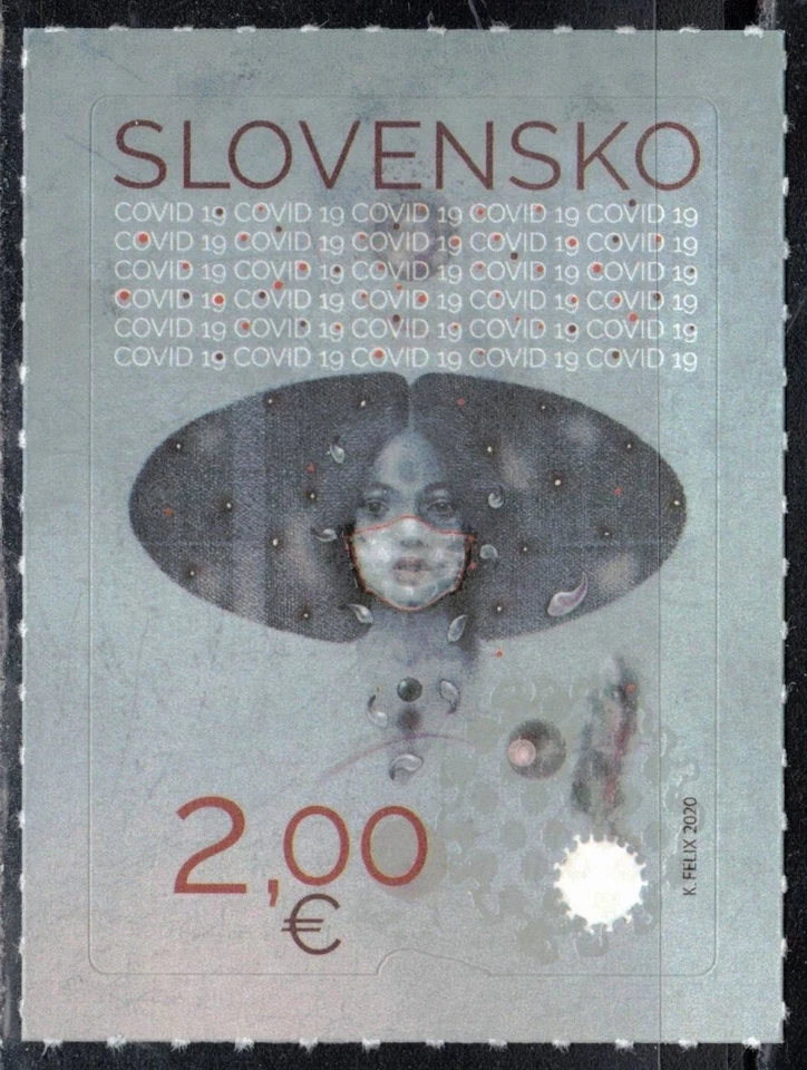 2020 Slovakia Pandemic MNH - Image 1 of 1