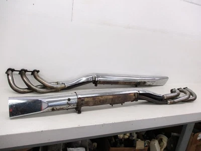 99 Honda GL 1500 Valkyrie Interstate Exhaust Left Right Muffler Pipe 1999-2001 - Imagem 1 de 4