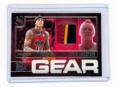 2024-25 Panini силуэт NBA Gear #NG-CAM Крис Андерсен игры носили 3 цвета - Изображение 1 из 2