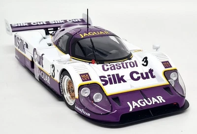 Coche modelo a escala CMR 1/18 Jaguar XJR-12 Le Mans ganador 24H 1990 librea completa Foto 1 de 4
