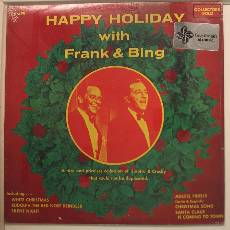 Frank Sinatra & Bing Crosby Lp Happy Holiday With On Collectors Gold - Sealed - Image 1 of 1