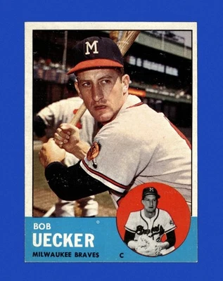 1963 Topps Set-Break #126 Bob Uecker NR-MINT *GMCARDS* - Image 1 of 2