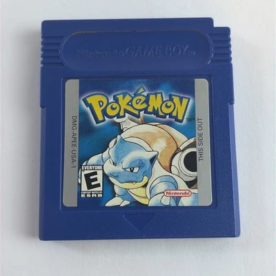 Nintendo Gameboy Pokemon Blue Nice Label AUTHENTIC | NEW BATTERY - Image 1 of 4
