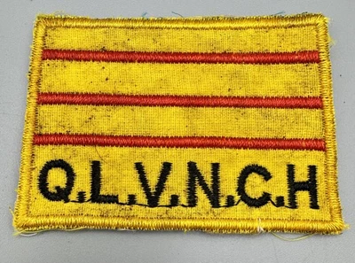 THEATER MADE VIETNAM PATCH - ARVN SOUTH VIETNAM ARMED FORCES QLVNCH INSIGNIA #A9 - Image 1 of 3