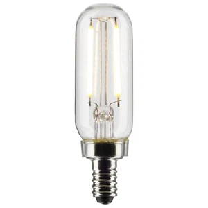 New Satco S21341  2.8 Watt T6 LED Clear Light Bulbs - 4000K - 120 Volts (5 Pack) - Picture 1 of 4