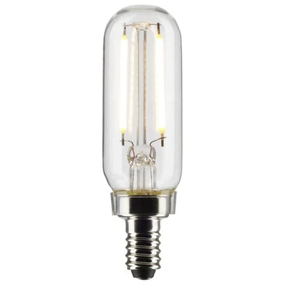 New Satco S21341  2.8 Watt T6 LED Clear Light Bulbs - 4000K - 120 Volts (6 Pack) - Image 1 of 4