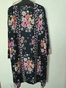 Kimono Navy Floral Size 22 - Picture 1 of 2