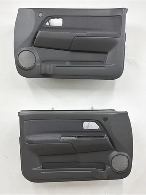 Chevy Colorado GMC Canyon 2004-2012 conjunto de paneles de puertas delanteras eléctricas OEM gris oscuro Foto 1 de 4