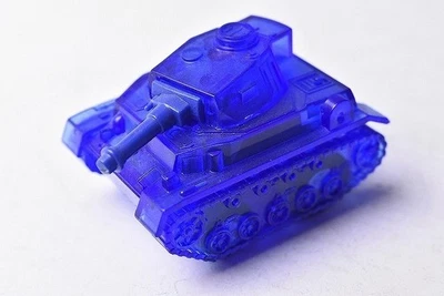 Combat Choro Q 293 PANZER-IV tanque alemán no. C-16 Esqueleto Azul Ejército... - Imagen 1 de 4