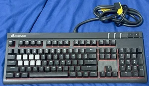 Corsair Strafe RGB Mechanical Gaming Keyboard RGP0019 QWERTY all keys work! - Afbeelding 1 van 1