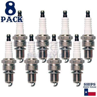 Paquete de 8 bujías Denso 4709 Iridium TT IW20TT Foto 1 de 2