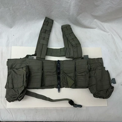 London Bridge Trading LBX-0062 bloqueo y carga cremallera frontal pecho plataforma Ranger verde LBT Foto 1 de 4