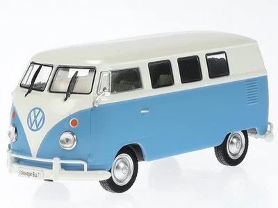 VW Volkswagen T1 Bus 1957 azul diecast modelo coche 7810001 en vitrina Atlas 1:43 Foto 1 de 4