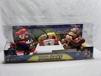 Nintendo Mario Kart NKOK Mario Vs Donkey Kong Radio Control Car Set FLAWED AS IS - Image 1 of 4