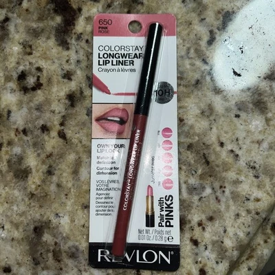 Revlon ColorStay Longwear Lip Liner - Own Your Lip Look - #650 PINK - Image 1 of 4