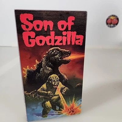 Son of Godzilla VHS Cassette Video Tape 1985 Video Treasures SV9042 Toho Co - Image 1 of 4