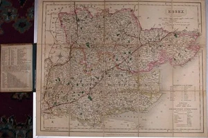 Antike Landkarte, Walker, J&C, Essex. - Bild 1 von 1