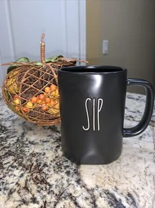 MUG RAE DUNN Black “SIP”  ARTISAN COLLECTION - Picture 1 of 2