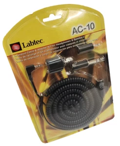 Nowe zapieczętowane adaptery Labtec AC-10 do słuchawek i głośników - Zdjęcie 1 z 3