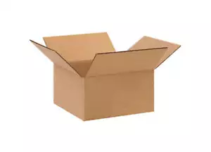 Confezione da 50 scatole di spedizione ondulate 6x6x3 cartone mailers scatole di imballaggio Kraft - Foto 1 di 5