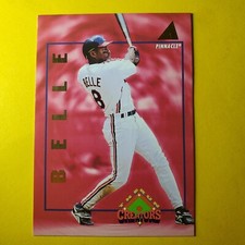 ALBERT BELLE (SP) THE RUN CREATORS #RC8 CLEVELAND INDIANS - 1994 PINNACLE MLB