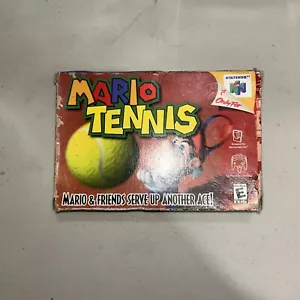 Mario Tennis | Nintendo N64 | CIB | Complete | CIB | Box, Game, Manual | OEM - Picture 1 of 15