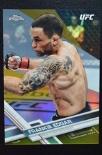2017 Topps Chrome UFC Gold Refractors FRANKIE EDGAR /50