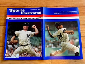 9/30/63 Whitey Ford New York Yankees SPORTS ILLUSTRATED VG-EX Condition!! - Picture 1 of 2