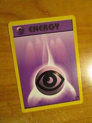 LP (Unlimited) Pokemon PSYCHIC ENERGY Card GYM CHALLENGE Set 131/132 COMMON