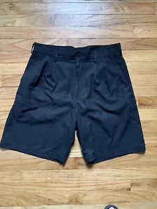 Pantaloncini Nike Dri Fit Golf plissettati 9" cuciture interne chiusura a clip testurizzata taglia 34 M - Foto 1 di 7
