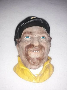 Sea Captain Aluminum Cast Wall Plaque Vintage - Picture 1 of 5