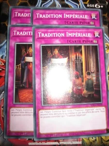 YU-GI-OH! COM PLAYSET TRADITION IMPERIALE SDSA-FR038 (LOT DE 4) ED 1 FRANCAIS - Picture 1 of 1