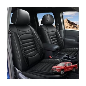 AOMSAZTO Seat Covers Fit for Nissan Frontier 2009-2024 2025: Full Set Custom ... - Picture 1 of 7
