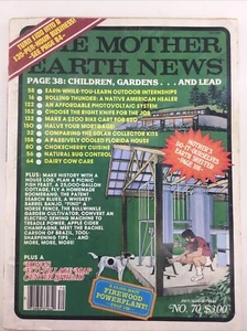 The Mother Earth News August 1991 Homesteading #70 Off Grid Living Earth Shelter - Picture 1 of 2