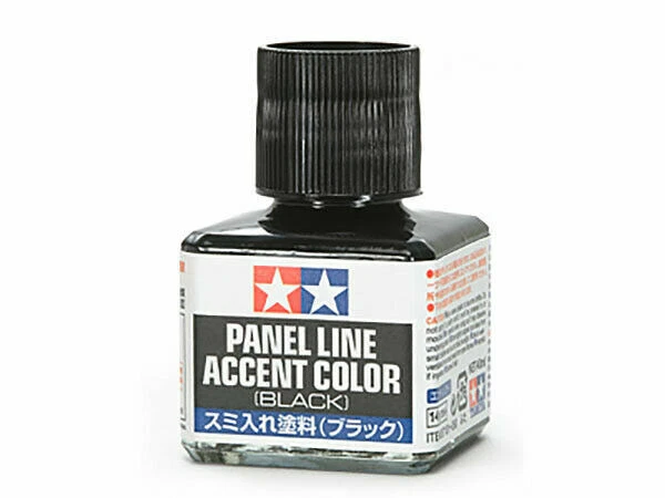 Tamiya Panel Line Accent Color 40ml - Black (87131)