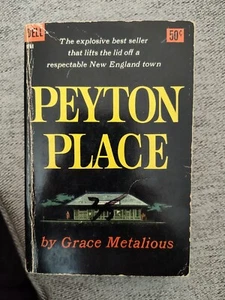 PEYTON PLACE by Grace Metalious (1957) Dell Pocket Paperback 5th Printing - Picture 1 of 4