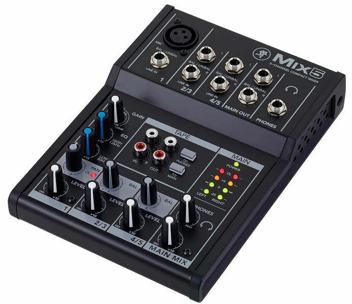 Mackie Mix5 5-kanal Compact Mixer